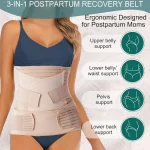 3 in 1 Postpartum belt support waist slimming belly band