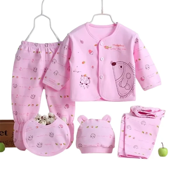 5-Piece Newborn Baby Clothing Set