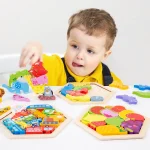 3D Hexagonal Learning Puzzle for Kids