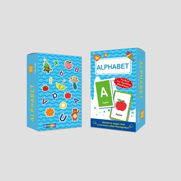 Alphabet Flash Cards for Kids Ages 3 to 6 Years
