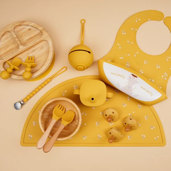 Baby Silicone Feeding Set