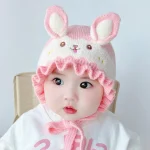 Cute Rabbit Shaped Baby Cap