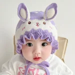 Cute Rabbit Shaped Baby Cap