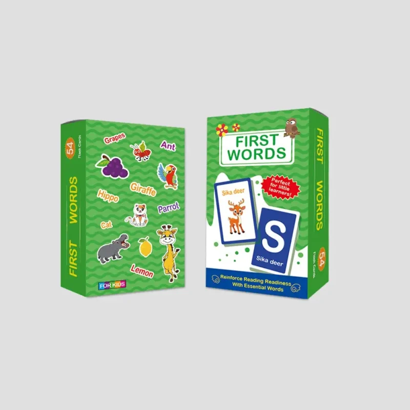 Early Learning First Words Flash Cards Set