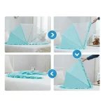Foldable Portable Baby Crib Mosquito Net