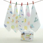Gentle Muslin Baby Washcloths