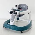 Adjustable 3 in 1 Musical Baby Walker