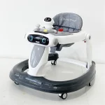 Adjustable 3 in 1 Musical Baby Walker