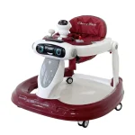 Adjustable 3 in 1 Musical Baby Walker