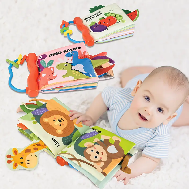 Soft Sensory Baby Crinkle Book