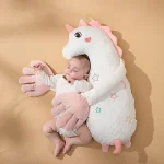 Soothing Sleeping Stuffed Animal Pillow for Babies