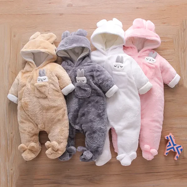 Warm & Fluffy Baby Romper