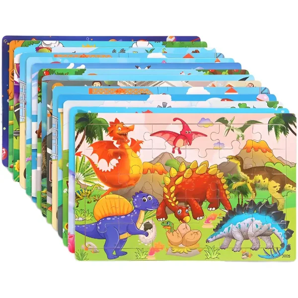 Educational Jigsaw Puzzles for Kids Ages 3-5 Year Old
