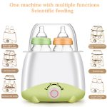 multi Functions Thermostatic Baby Bottle Warmer & Sterilizer, 6-in-1 Sterilizer, Fast Warming, 24H Keep Warm, Heating Timer, Adjustable Temp